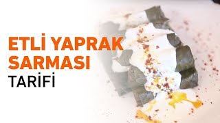 Etli Yaprak Sarması Tarifi  Etli Yaprak Sarması Nasıl Yapılır [upl. by Pang]