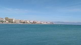 Playa de La Carihuela Torremolinos Costa del Sol Málaga [upl. by Rebak]