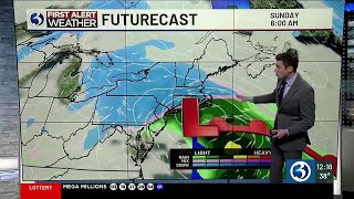 FORECAST Plowable snow coming Sunday [upl. by Morissa]