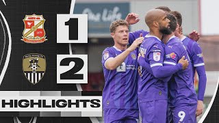 HIGHLIGHTS  SWINDON TOWN 12 NOTTS COUNTY [upl. by Nirat]