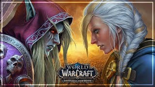 All Battle for Azeroth Cinematics  WoW BfA Patch 80  83 [upl. by Ahsekin]