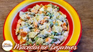 Salade Macédoine de Légumes Recette Facile et Rapide [upl. by Iasi]