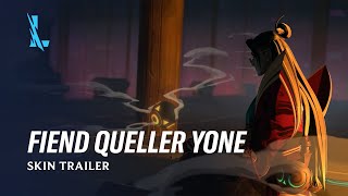 Fiend Queller Yone  Skin Trailer  League of Legends Wild Rift [upl. by Llet]