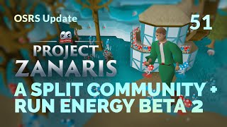 Vials of Brown Juice Is Project Zanaris Splitting the Community  Run Energy Beta 2  OSRS Update [upl. by Giah]