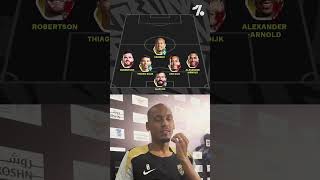 Fabinho picks his best XI premierleague premierleagueclub arneslot liverpool [upl. by Ydor]