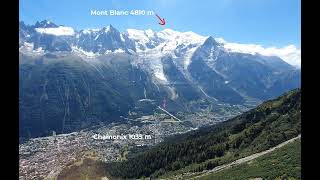 Mont Blanc  Chamonix  Planpraz  Le Brevent [upl. by Haimehen604]