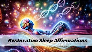 AFFIRMATIONS ♥ RESTFUL SLEEP Affirmations to RESTORE HEALTH Affirmations by Ageless Regeneration [upl. by Aniryt]