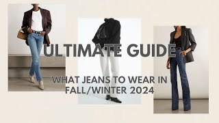 2024 Denim Trends The Jeans You Need This Season [upl. by Asiulana]