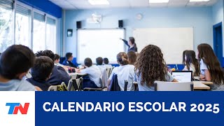 CALENDARIO ESCOLAR 2025 El inicio a clases ya tiene fecha definida en la provincia de Buenos Aires [upl. by Kushner837]