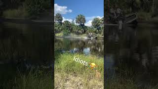 Airboat fail [upl. by Baynebridge]