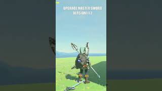 MASTER SWORD GLITCH 112 TOTK UPGRADE DAMAGE [upl. by Erie]