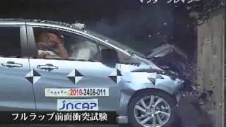 2011 Mazda PremacyMazda5 JNCAP Full Frontal Impact [upl. by Nyrac]