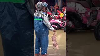 Jatuh core😂 shorts fyp viral youtube funny [upl. by Normand]