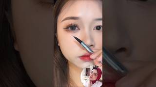 makeup eyeliner eyemakeup eyelashes eyelashextensions eyelash eyelashhack makeuptutorial [upl. by Wiltz382]