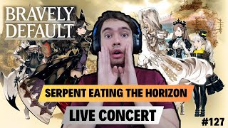 Pianist Reacts to SERPENT EATING THE HORIZON LIVE from Bravely Default OST [upl. by Nnairahs648]