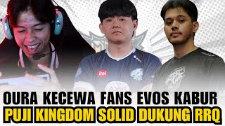 OURA KECEWA BERAT ❗EVOS GLORY DITINGGAL FANS KALAH DENGAN KINGDOM RRQ YANG SOLID MESKI SAAT JATUH [upl. by Yluj177]