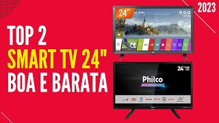 Melhores Smart tv’s de 24 Polegadas – Qual tv 24” Polegadas Comprar Smarttv melhor custo benefício [upl. by Antonius857]