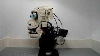 LEGO Technic Pneumatic Head sings  Hommage to Martin Kippenberger [upl. by Lama]