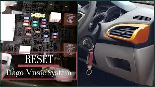 Reset Tata TiagoTigor Music system  Very Simple amp Easy [upl. by Kciremed747]