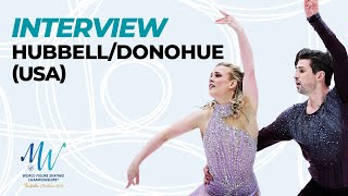 Interview Madison HubbellZachary Donohue USA  Montpellier 2022  WorldFigure [upl. by Iago410]