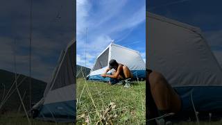 CARPA DECATHLON plegable Arpenaz Base L Fresh camping outdoor montaña pirineos tienda vanlife [upl. by Oek]