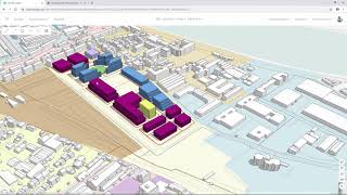 Démonstration ArcGIS Urban  SIG2019 [upl. by Oinigih210]