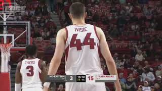 19 Arkansas vs MarylandEastern Shore 112524 Basketball Highlights [upl. by Beitz]