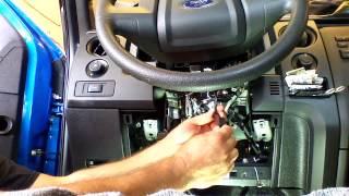 Plug and Play Remote Start Installation 20112014 Ford F150 F250 F350 F450 [upl. by Sivehc]