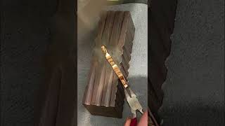 Wow heres how to make a 24k gold bracelet 🔥🔨 shorts gold viral jewellry Reels video silve [upl. by Pol739]