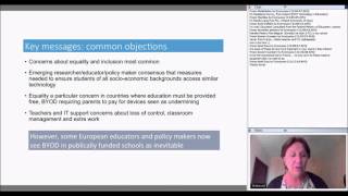 Webinar BYOD Guidelines for school leaders 16 Dec 2015 [upl. by Lucrece]