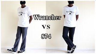 Dickies 874 vs Wrangler Wrancher Styling Fit  MORE [upl. by Poppas]