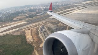 Anadolujet operated by Smartlynx on a exNorwegian 737MAX  Istanbul  Izmir [upl. by Pfister679]