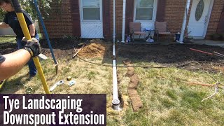 Downspout Extension  East Brunswick NJ 08816 [upl. by Alleahcim825]