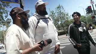 LIVE IRL Street Dawah in LA iamthewarner [upl. by Ethan]