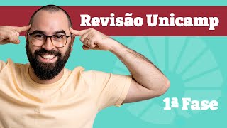 🏆 REVISÃO UNICAMP 2022  Primeira fase  Prof Guilherme Goulart [upl. by Refynnej]