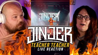 basically speechless  JINJER  quotTEACHER TEACHERquot LIVE REACTION [upl. by Leonerd670]