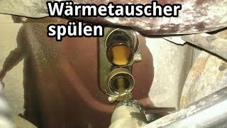 Wärmetauscher der Heizung spülen am Renault 19 [upl. by Annaira980]