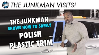 How To Safely Polish Painted Plastic Trim w The Junkman SinglePassNonFullCorrection [upl. by Nelyaw]