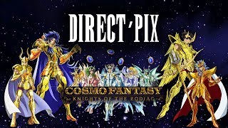 Live Night  Soirée Saint Seiya  Cosmo Fantasy Galaxian War et TGC Holy War [upl. by Purvis]