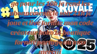 live fornite gameabo rejoint nous code créateur koko14 [upl. by Eirroc]