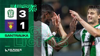 Santrauka  Highlights  Žalgiris  Dainava [upl. by Ydur]