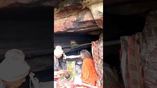 Blessings of Aghori Baba at Mana Pass Caves shorts [upl. by Tran]