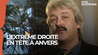 Anvers 1994  lextrême droite en tête aux élections communales  RTBF Archives [upl. by Partridge]