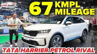 Tata Harrier Petrol Rival  KIA SORENTO SUV Plug in Hybrid  7 Seater  5 Star Safety  ADAS 🔥 [upl. by Carnes]