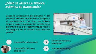 Técnica aséptica para procedimientos radiológicos [upl. by Lelah]