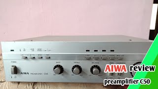 aiwa preamplifier review aiwa review 2024latest 2025diwali [upl. by Irelav991]