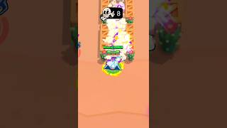 HOW FAR SUPER CAN GO WITH SKULLS 😮 PART 2 brawlstars brawlstarsshorts super shorts viralshorts [upl. by Akimyt]