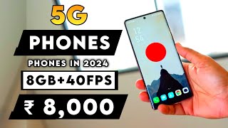 5G Phone  Best 4 Smartphones Under 8000 in 2024  Best Phone Under 8000 [upl. by Tempa]