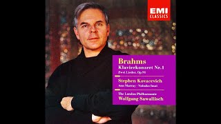 Brahms Piano Concerto No 1  Kovacevich Sawallisch  브람스 피아노 협주곡 1번  코바세비치 자발리쉬 [upl. by O'Conner]