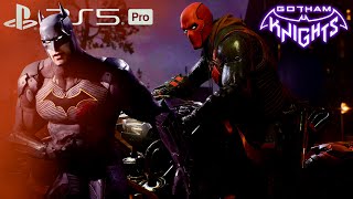 GOTHAM KNIGHTS PS5 PRO GAMEPLAY  4K 60 FPS THESMGFIRE [upl. by Arualana]